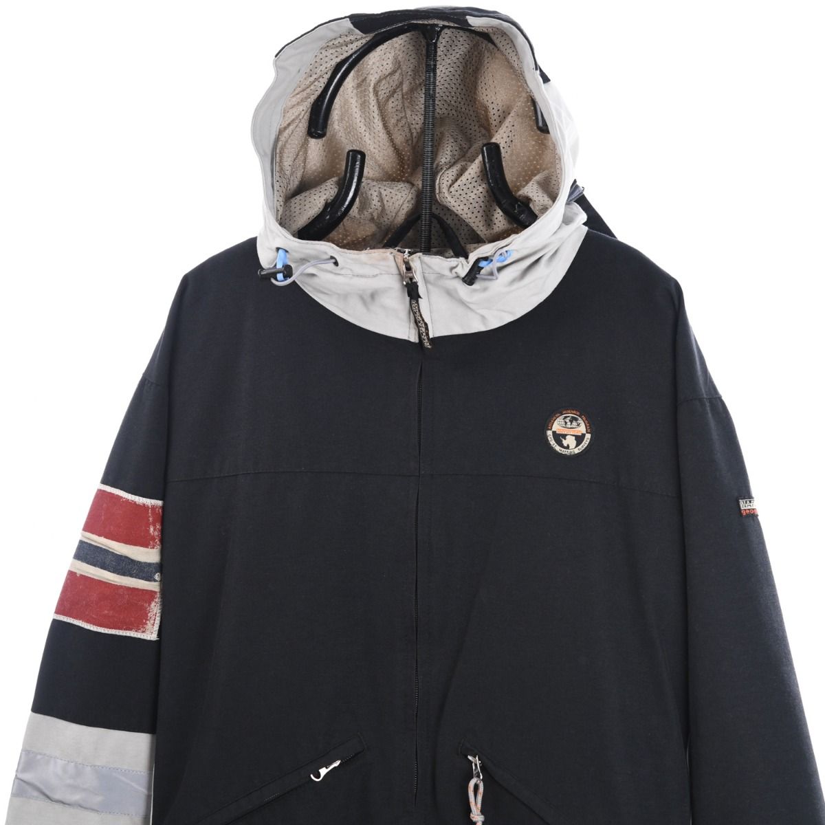 00s Napapijri Innovator Plus black Light Jacket (L)