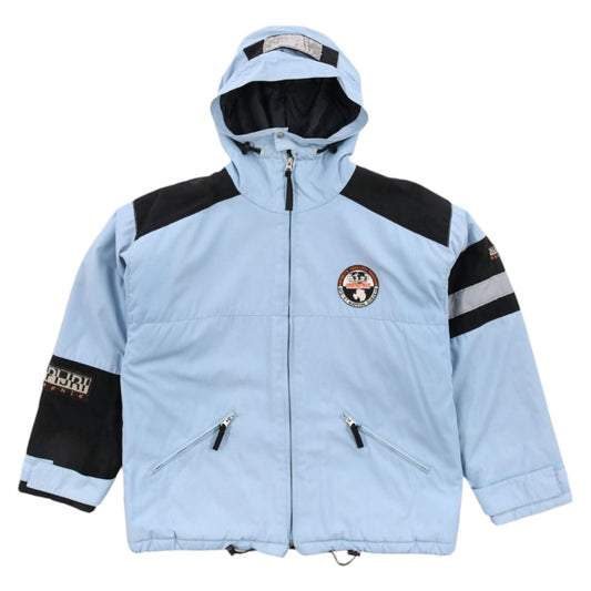 00s Napapijri Blue Thin Padded Jacket (L)