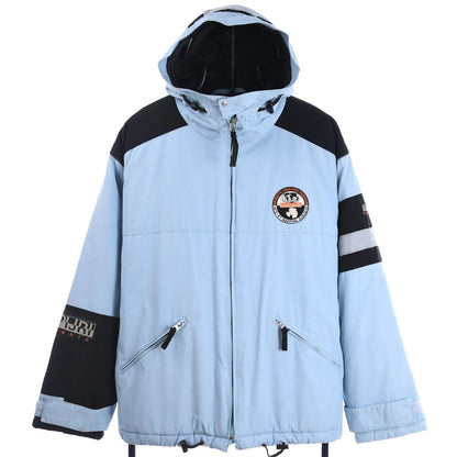 00s Napapijri Blue Thin Padded Jacket (L)