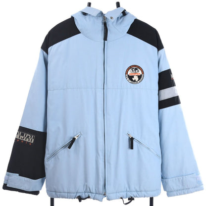 00s Napapijri Blue Thin Padded Jacket (L)