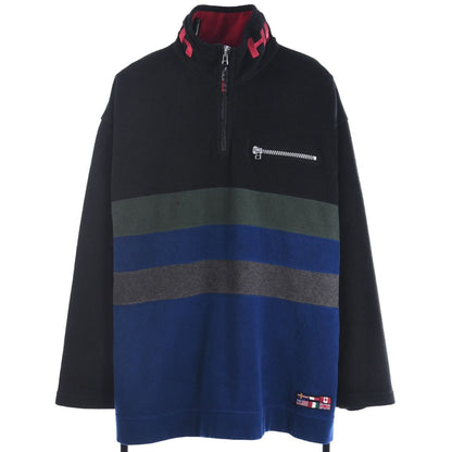 90s Tommy Hilfiger 1/4 Zip Fleece (XL)