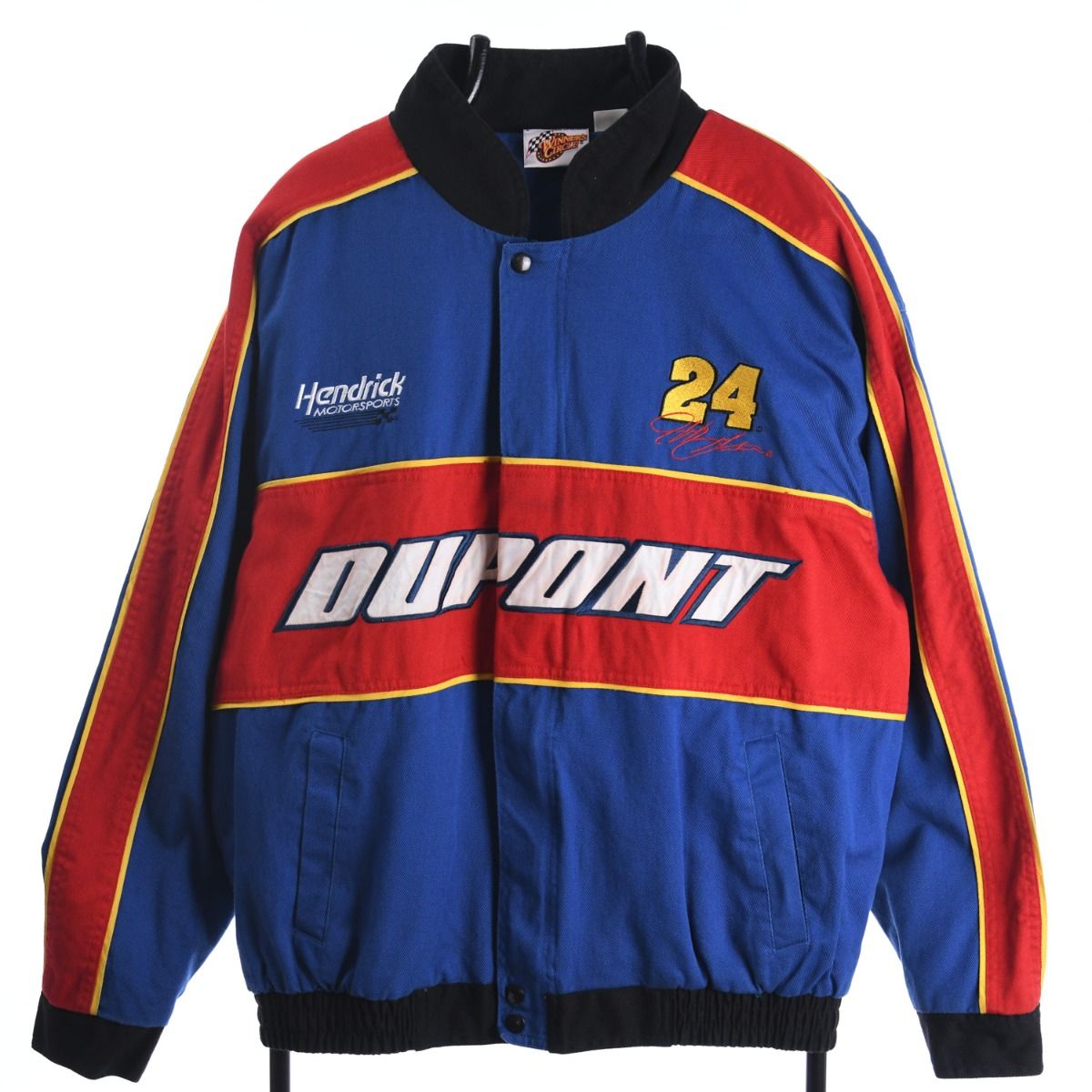 90s Winners Circle Dunpont Blue NASCAR Jacket (L)