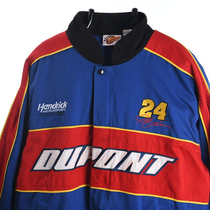 90s Winners Circle Dunpont Blue NASCAR Jacket (L)