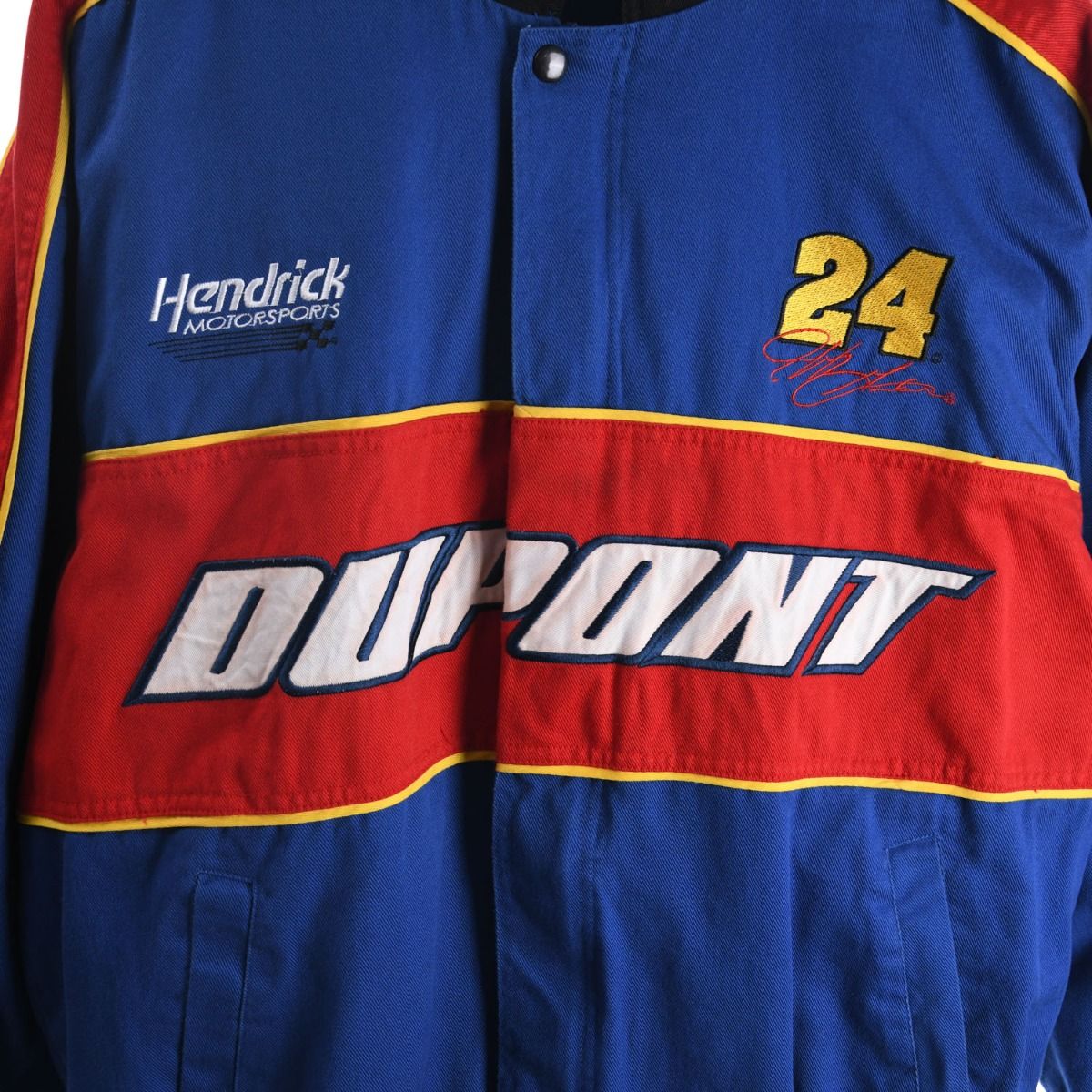 90s Winners Circle Dunpont Blue NASCAR Jacket (L)