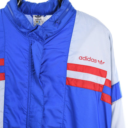 90s Adidas Blue Shell Light Jacket (L)