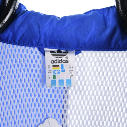 90s Adidas Blue Shell Light Jacket (L)