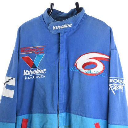 90s Chase Authentic NASCAR Blue Racing Jacket (XL)