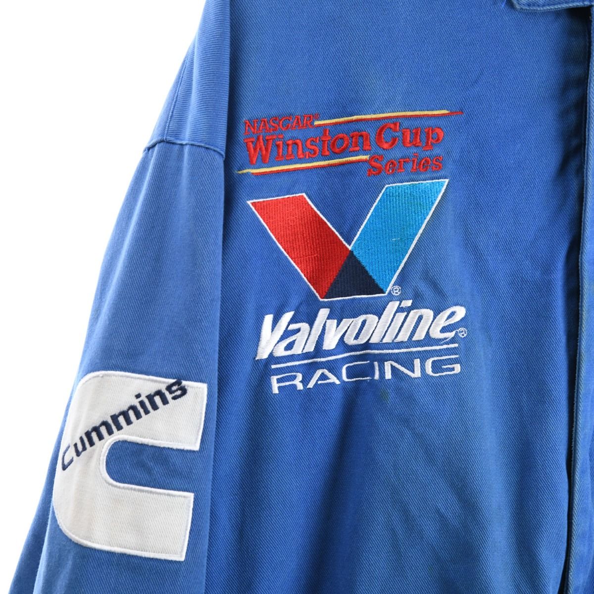 90s Chase Authentic NASCAR Blue Racing Jacket (XL)