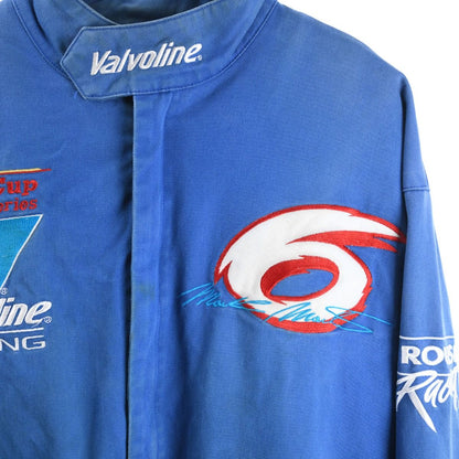 90s Chase Authentic NASCAR Blue Racing Jacket (XL)