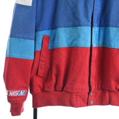 90s Chase Authentic NASCAR Blue Racing Jacket (XL)