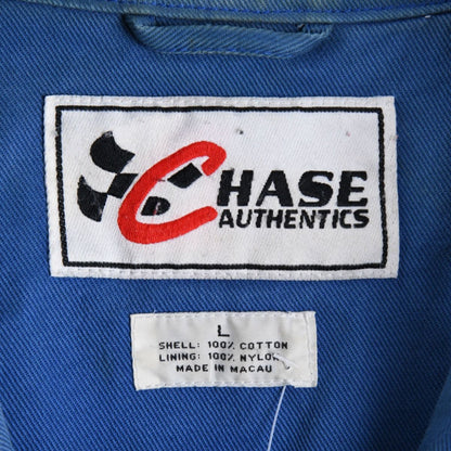 90s Chase Authentic NASCAR Blue Racing Jacket (XL)