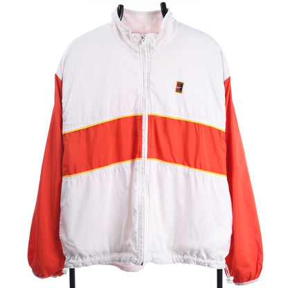 90s Nike Court White Reversible Track Jacket (S)