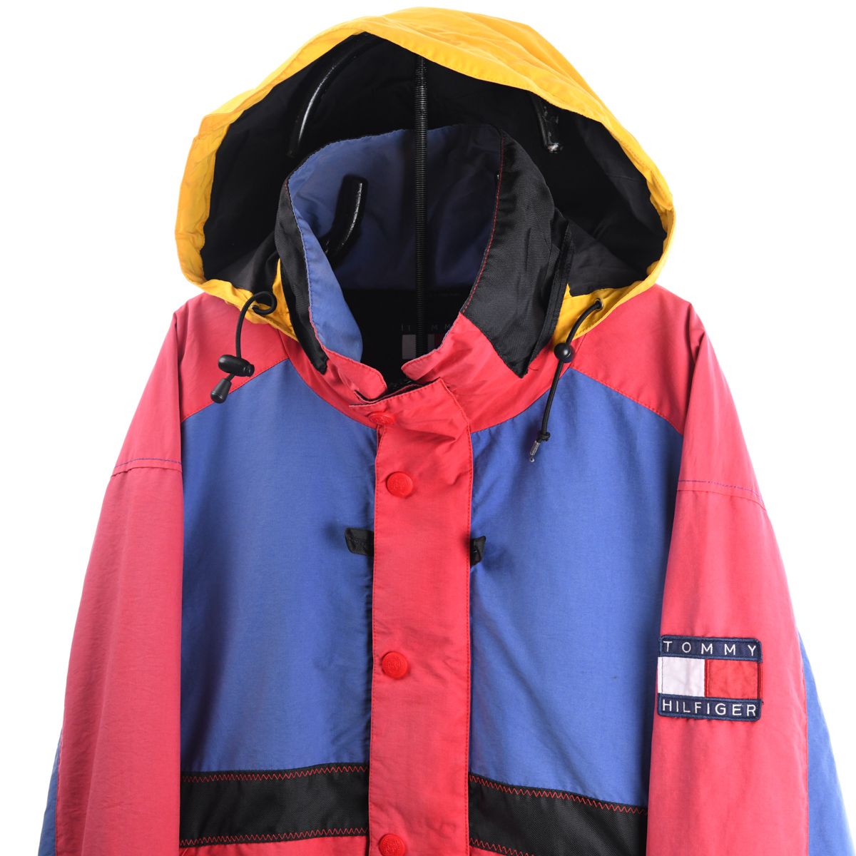 90s Tommy Hilfiger Red Light Jacket (XL)