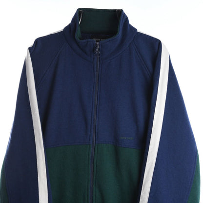 90s Pierre Cardin Navy Cotton Track Jacket (L)