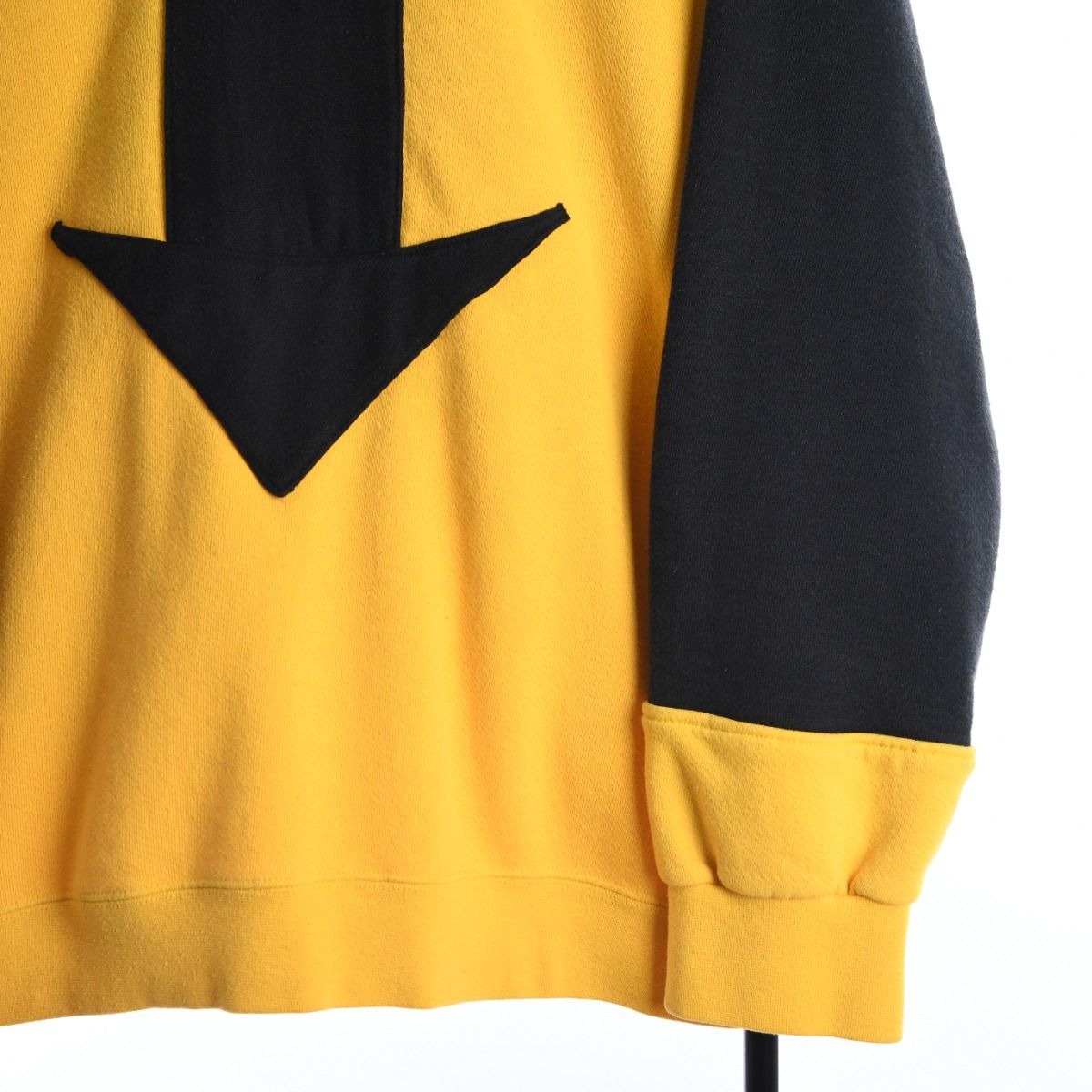 Nike Yellow Reworked Embroidered Sweatshirt (XL)