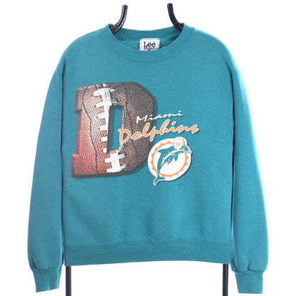 90s Lee Miami Dolphins Green Sweatshirt (XXS)