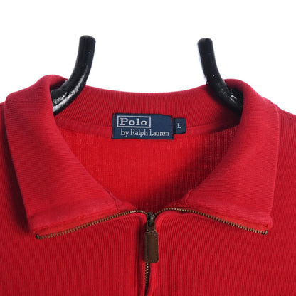 Polo Ralph Lauren Reworked 1/4 Zip Sweatshirt (L)