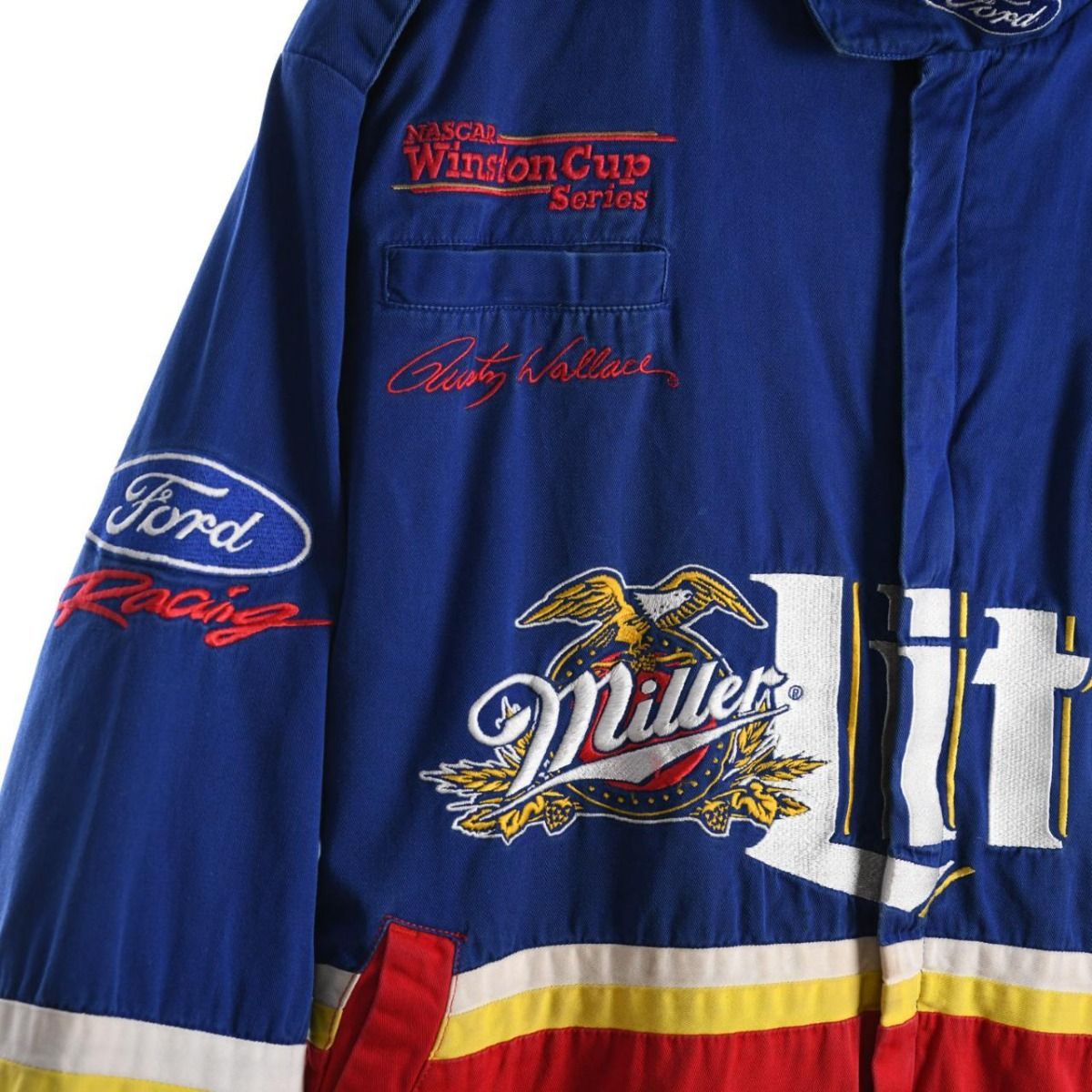 NASCAR Chase Authentics Blue Lite Racing Jacket (XXL)