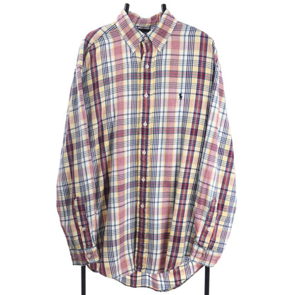 00s Polo Ralph Lauren Multi Checked thick Shirt (XL)