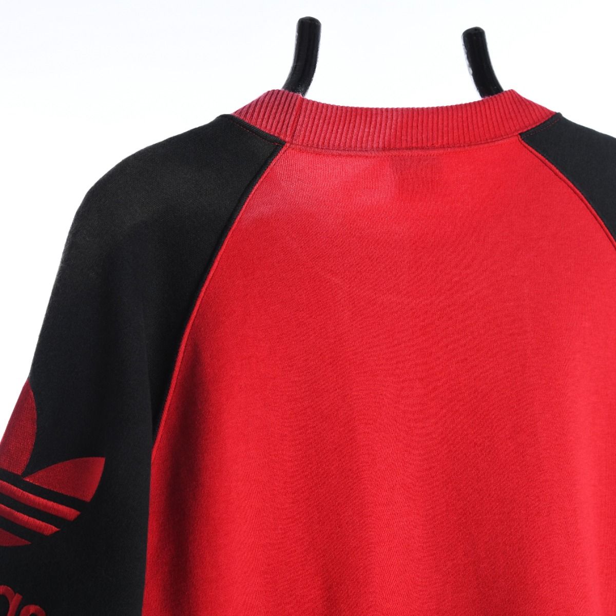 90s Adidas Black Embroidered Sweatshirt (L)