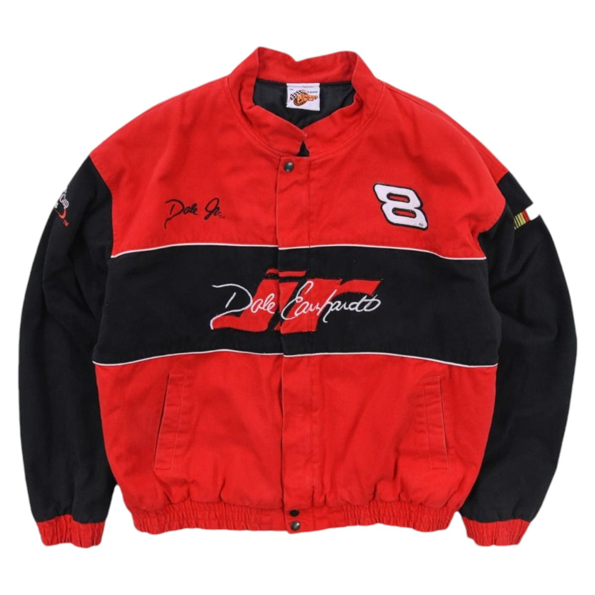 90s Winner's Circle Dale Earhardt Jr Red NASCAR Jacket (XXL)