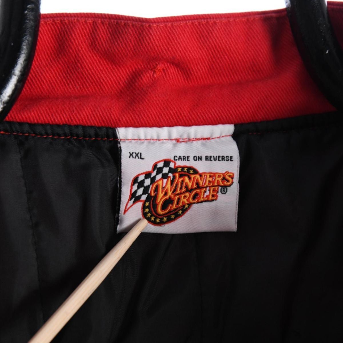 90s Winner's Circle Dale Earhardt Jr Red NASCAR Jacket (XXL)