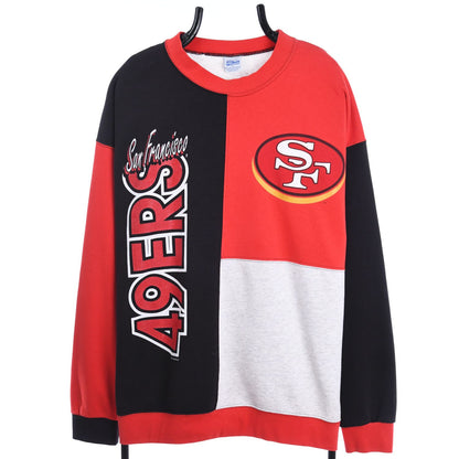 1993 San Francisco 49ers Salam Sportswear Red Sweatshirt (XL)