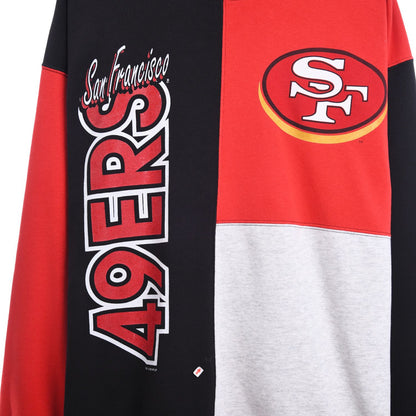 1993 San Francisco 49ers Salam Sportswear Red Sweatshirt (XL)