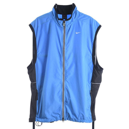 90s Nike Blue Technical Light Vest (L)