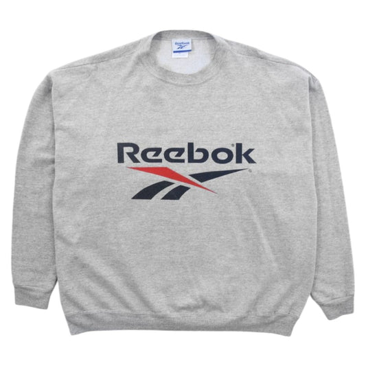 90s Reebok Grey Sweatshirt (S)