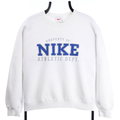 90s Nike White Graphic Sweatshirt (XXS)