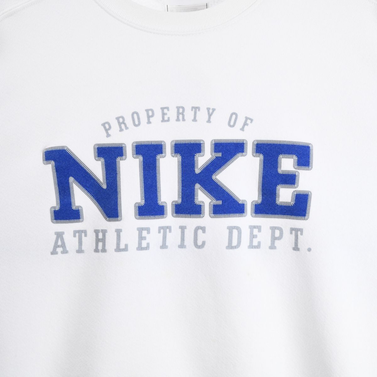 90s Nike White Graphic Sweatshirt (XXS)