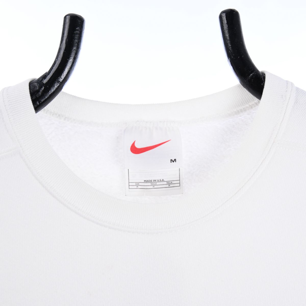 90s Nike White Graphic Sweatshirt (XXS)