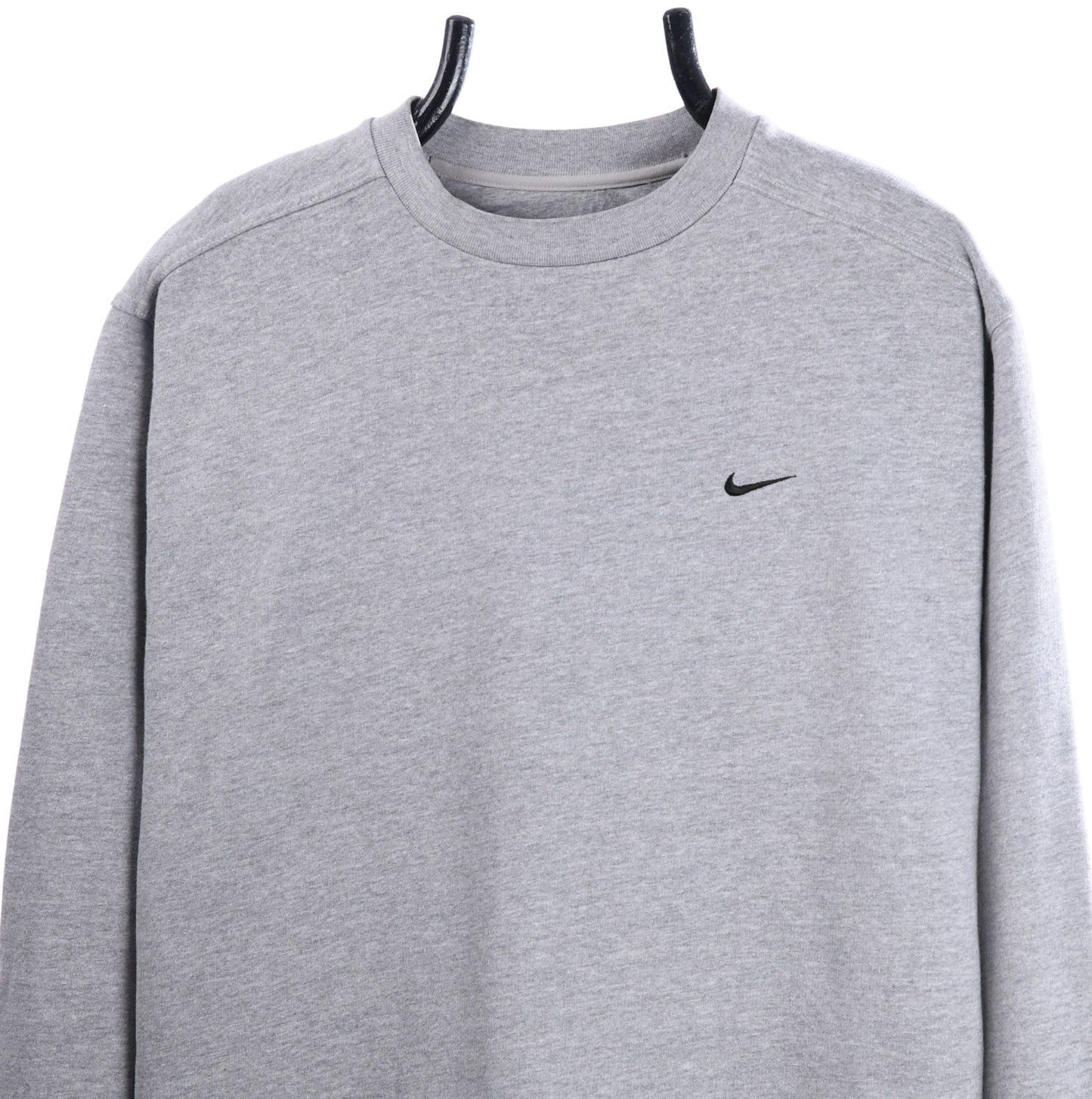 00s Nike Grey Embroidered Sweatshirt (M)