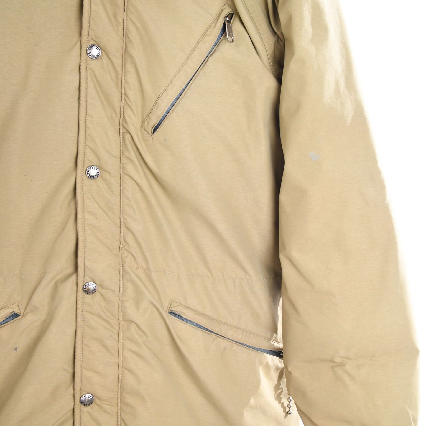 80s The North Face Gore-Tex Cream Down Puffer Jacket (L)