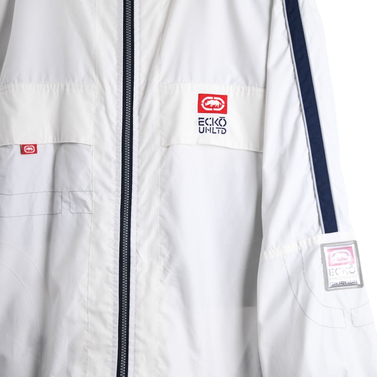 00s Ecko Unltd. White Light Jacket (XL)