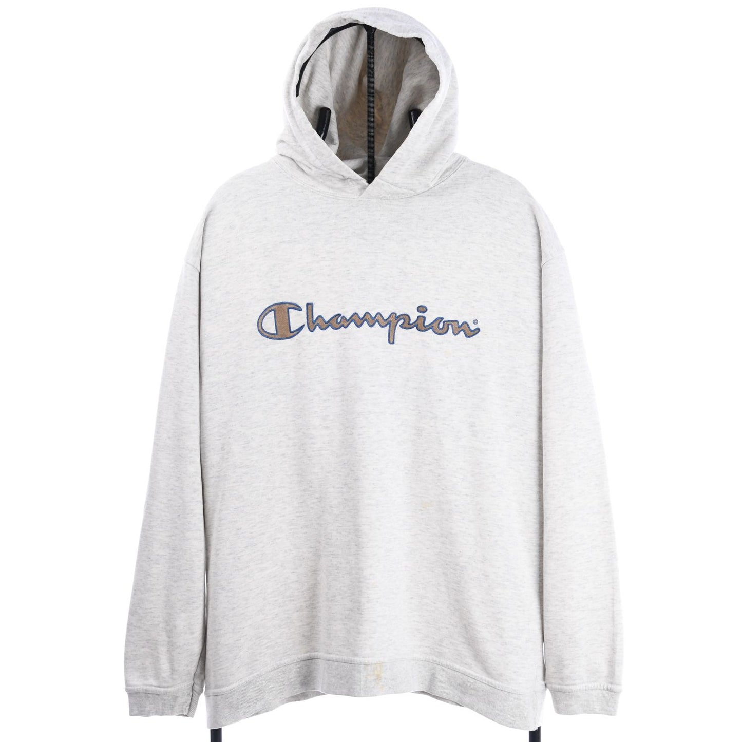 00s Champion Grey Embroidered Hoodie (L)