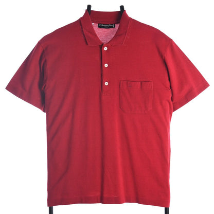 90s Christian Dior Red Polo Top (S)