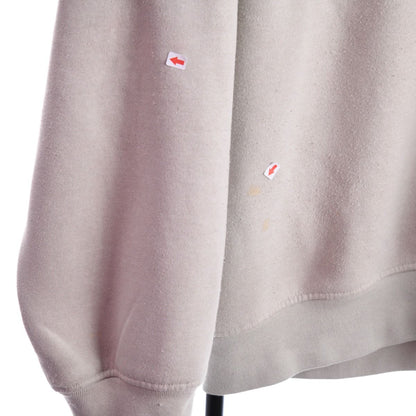 00s Le Coq Sportif Cream Embroidered Hoodie (L)