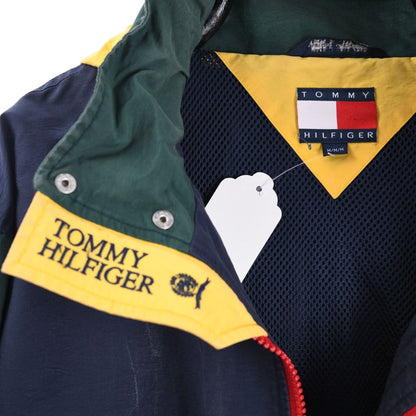 90s Tommy Hilfiger Sailing Gear Colour Block Light Jacket (L)