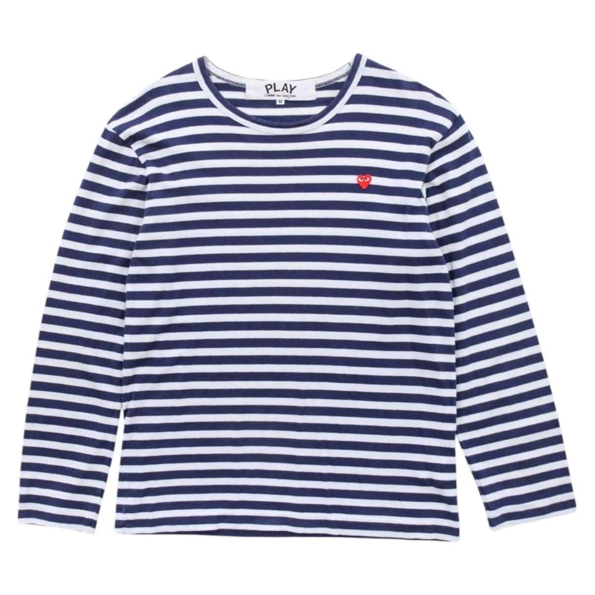 Commes Dez Garcons Play Navy/White T-Shirt (XS)