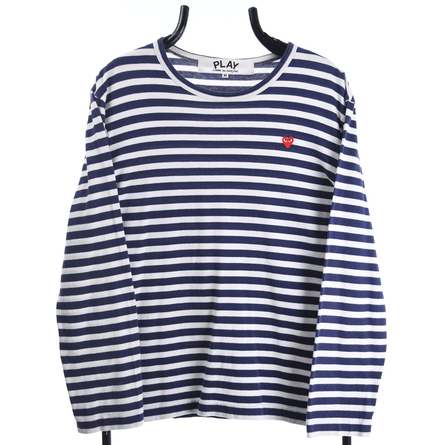 Commes Dez Garcons Play Navy/White T-Shirt (XS)