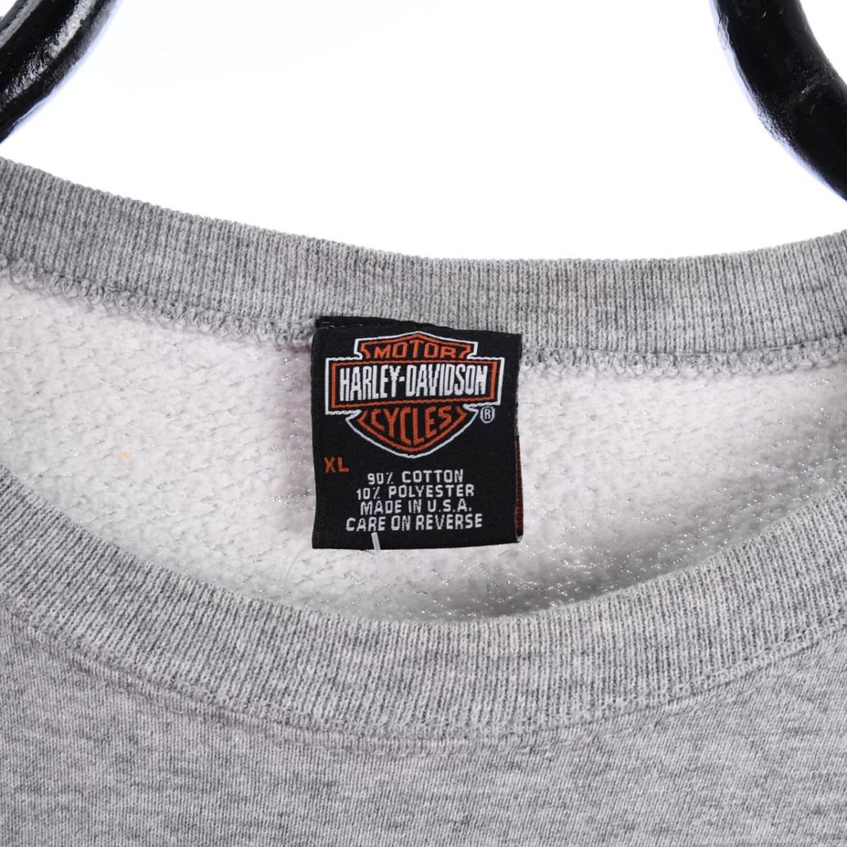 00s Harley Davidson Grey Embroidered Sweatshirt (L)