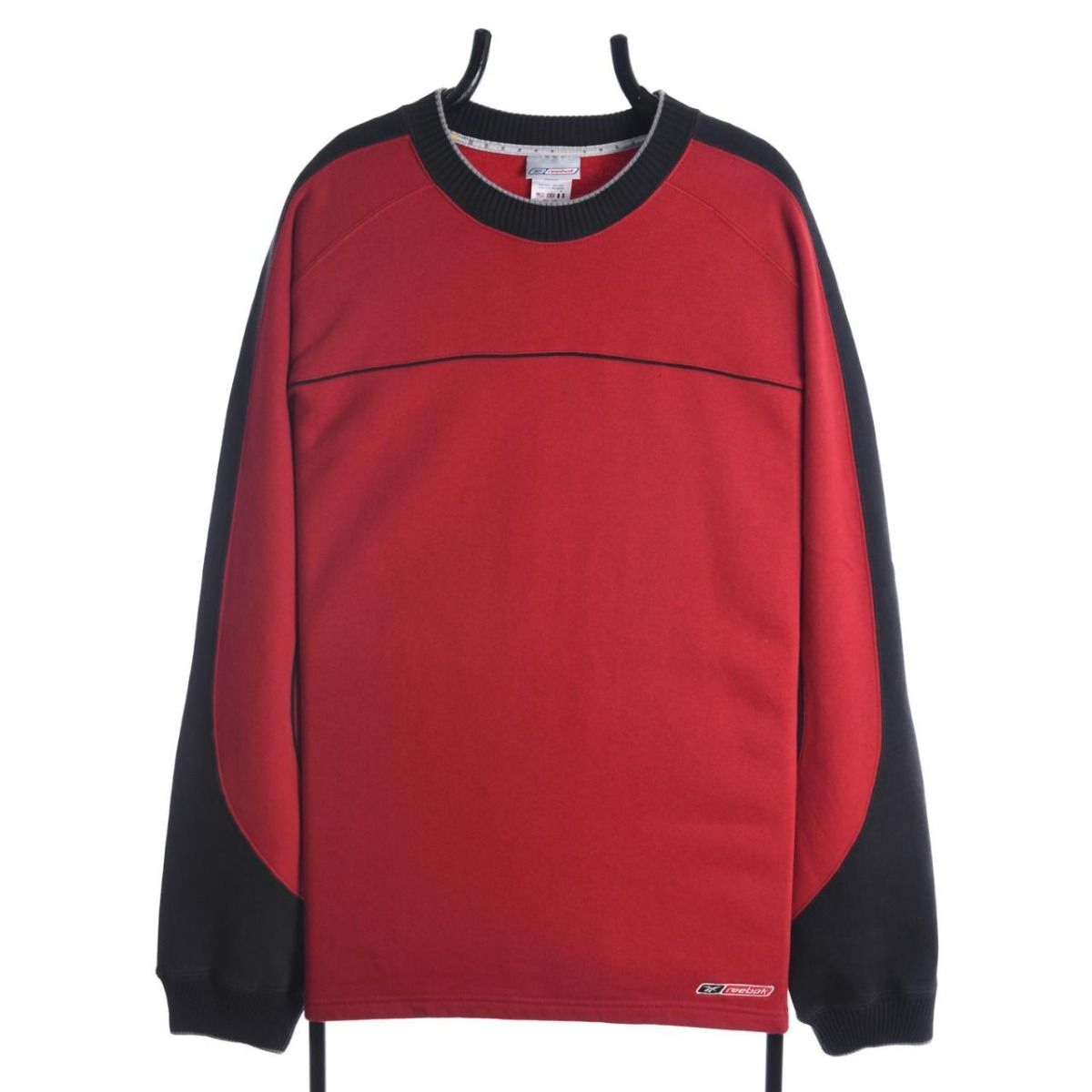 00s Reebok Red Embroidered Sweatshirt (XL)