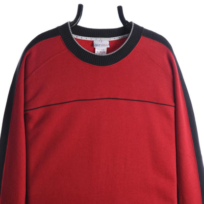 00s Reebok Red Embroidered Sweatshirt (XL)