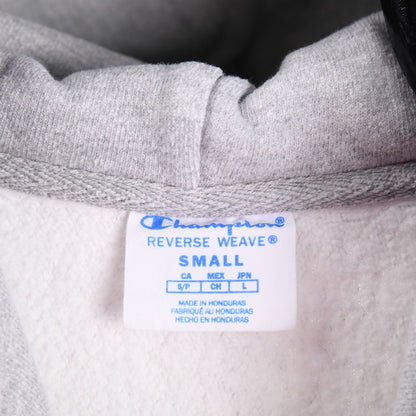 90s Champion Reverse Weave Grey Heavy Hoodie (S)