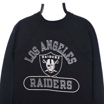 80s Champion LA Raiders Black Graphic Sweatshirt (S)