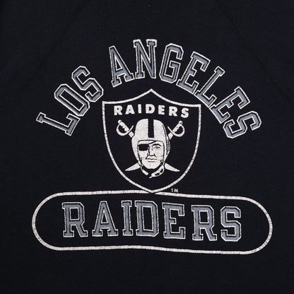 80s Champion LA Raiders Black Graphic Sweatshirt (S)