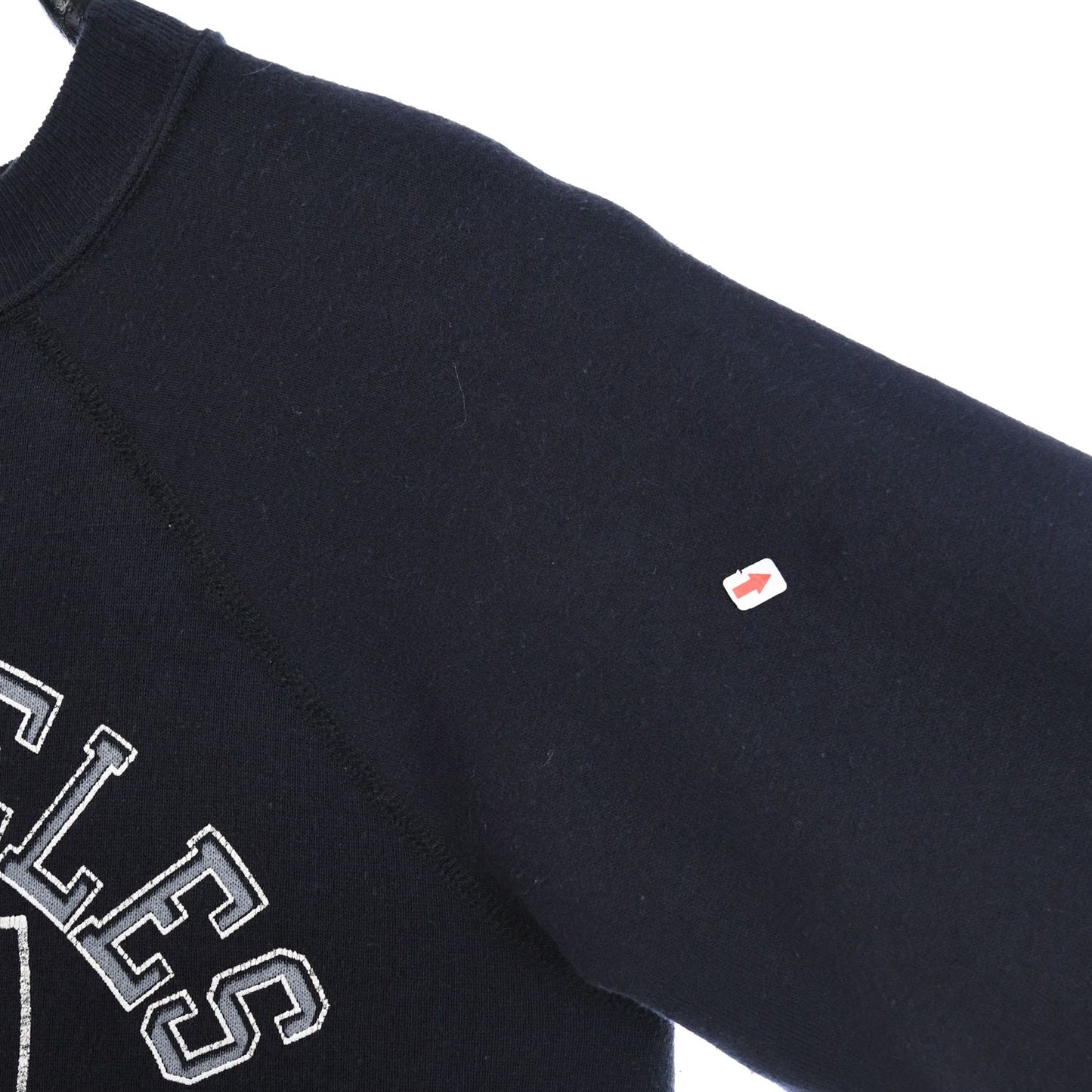 80s Champion LA Raiders Black Graphic Sweatshirt (S)