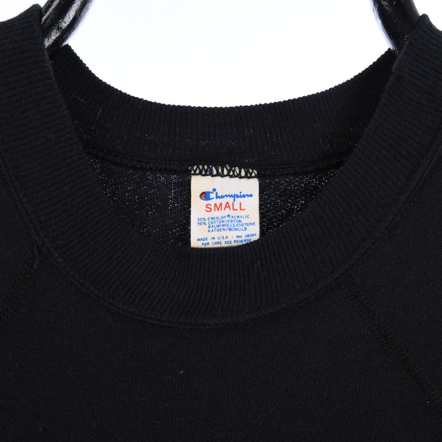 80s Champion LA Raiders Black Graphic Sweatshirt (S)